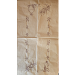 Paper - Disposable Paper Tablecloth with 2 ply (PE)  1 meter x 1 meter - Image 5